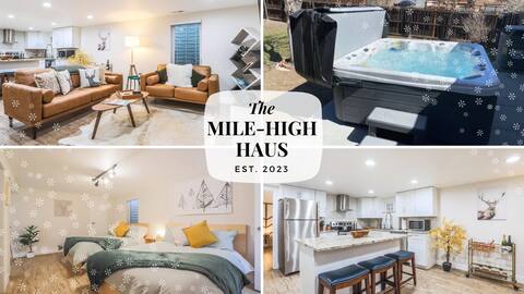Mile-High Modern Haus | Hot Tub | Fenced in Yard