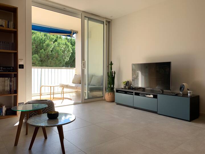T2 Centre Ville*plage 200m*parking*terrasse*clim - La Grande-Motte