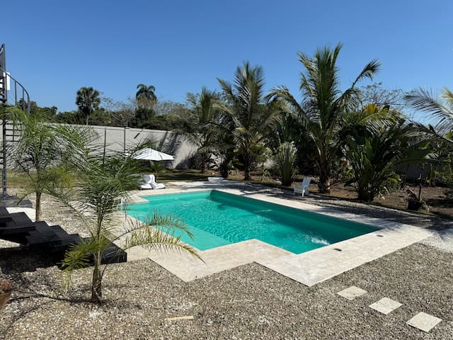 Entire home with 4 bedrooms in Santiago de los Caballeros - Tropical Paradise!