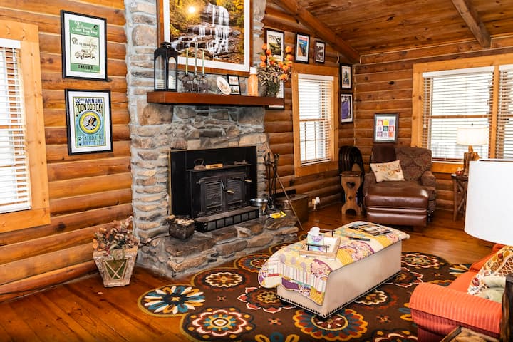 Our Little Slice Of Heaven | Pacolet River Cabin - Saluda, NC