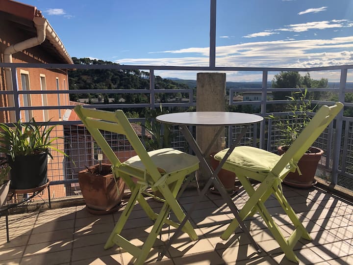 Charmant T2 Avec Terrasse Et Vue - Aix-en-Provence