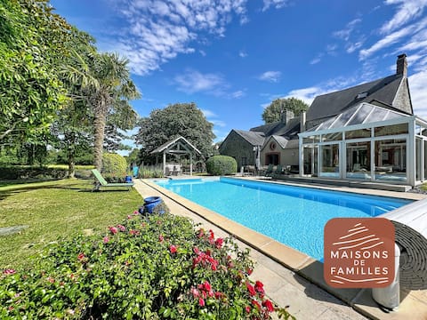 Families Vacation rental with pool spa