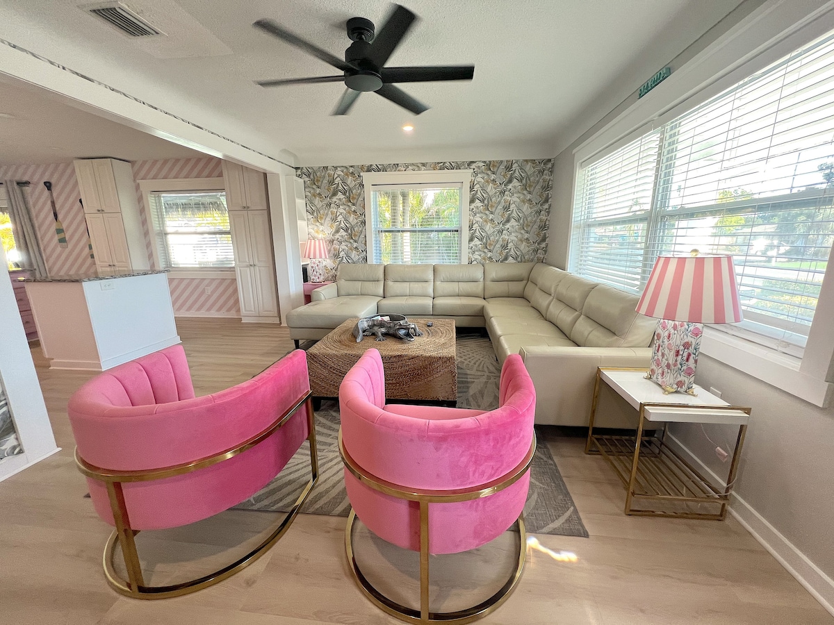 Successful Airbnb property: Coastal Pool Retreat *5 Min to Madeira Beach Sand in Seminole