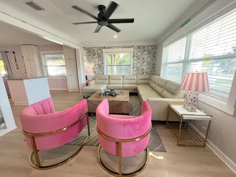 Successful Airbnb property: Coastal Pool Retreat *5 Min to Madeira Beach Sand in Seminole
