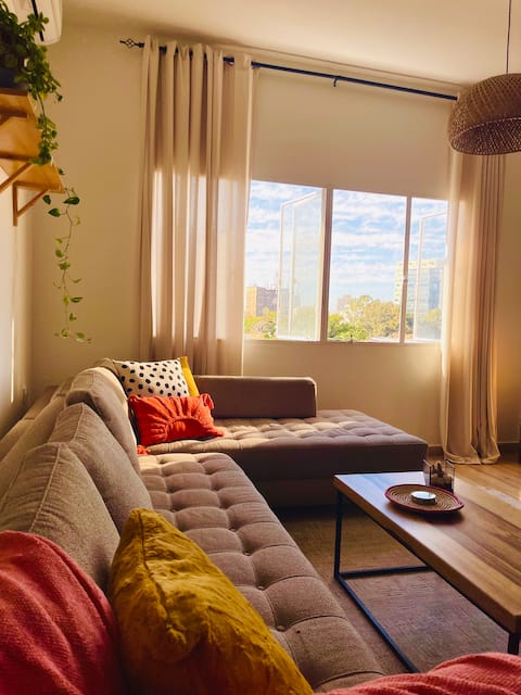 Sunny heart of Mar Mikhael, 2BR- 24/7 electricity