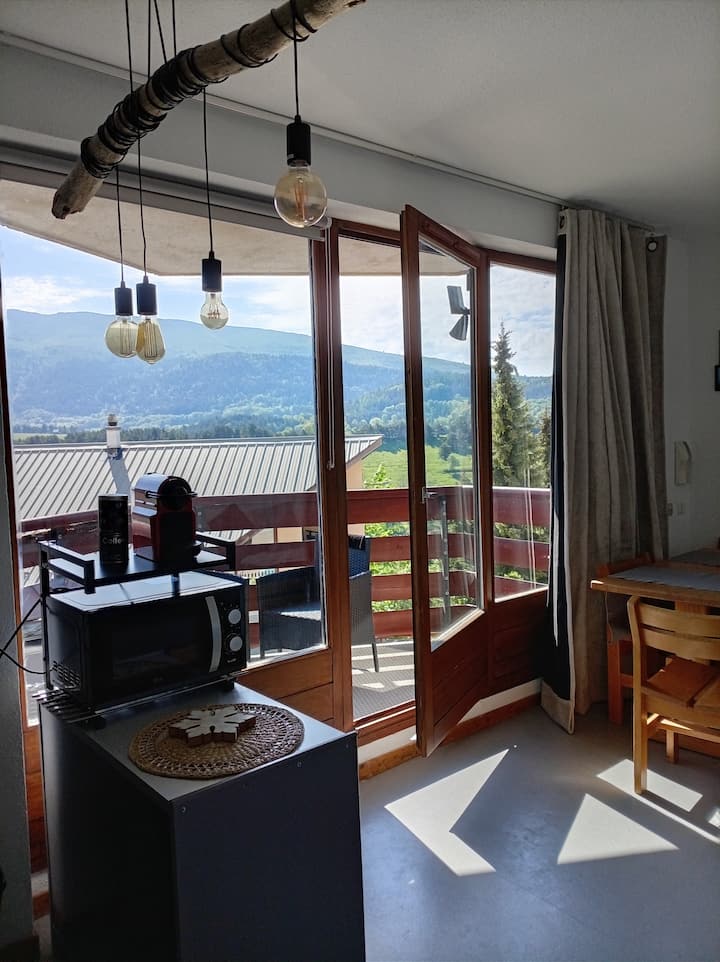 Appartement Orienté Plein Sud, Vue Sur Les Massifs - Massif du Vercors