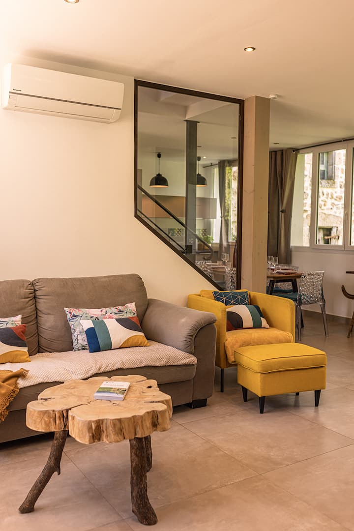Superbe Villa Pisc  Privée Clim Cadre Exceptionnel - Aubenas