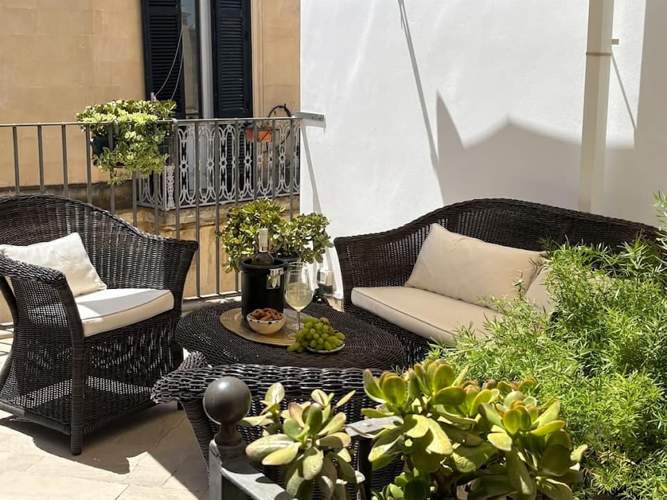 A terrace over the Roman amphitheatre, Lecce, Puglia, Italy, photo 2 of 10