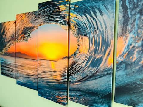 Top Airbnb: Surf’N’Sound Retreat - Central location in Kill Devil Hills