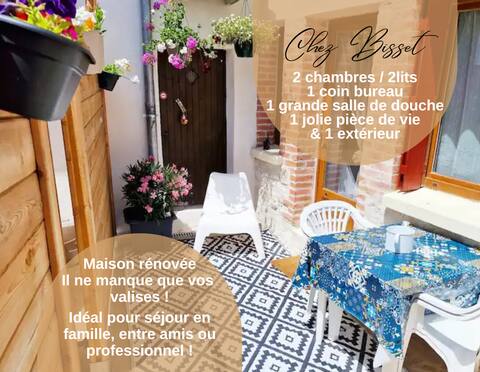 House with exterior_2bedrooms 5people