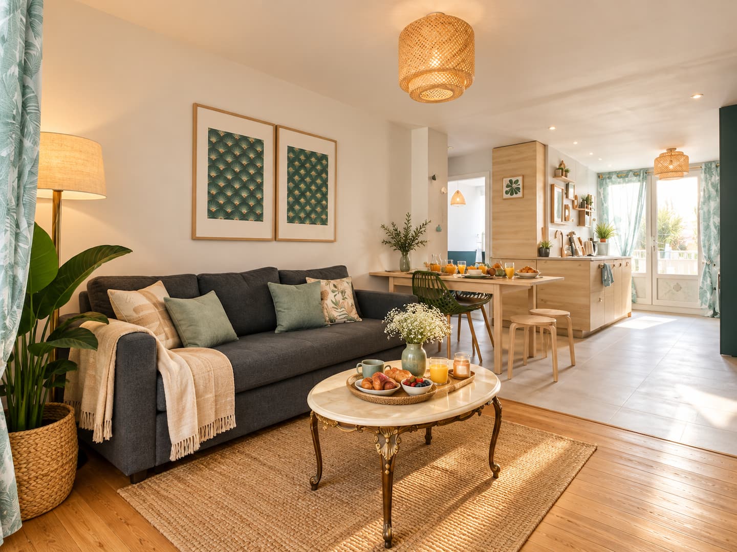 L'Oasis — Climatisation, Garage, 3 chambres, Tram — Grenoble