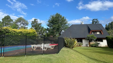 Cozy house with large garden and pool