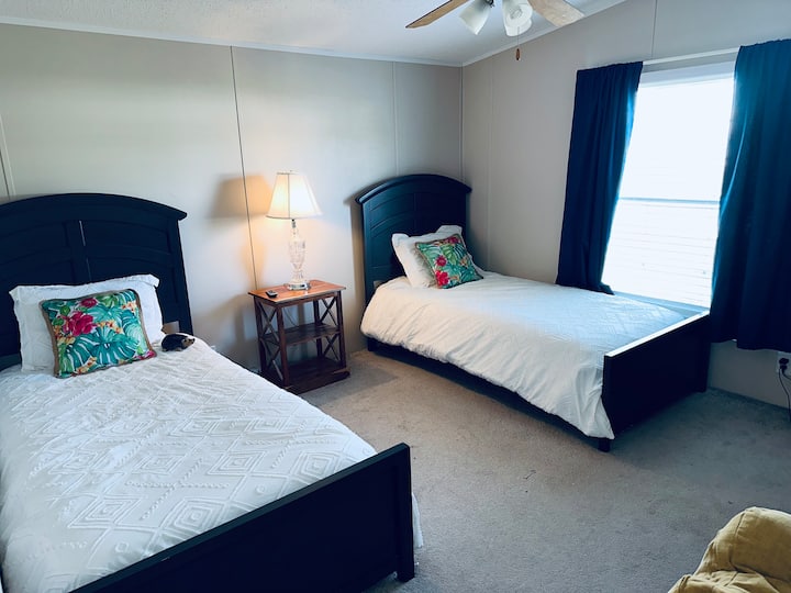 Two twin beds! 
