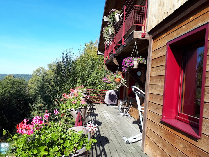 Nature Gîte for Rejuvenation with Spa – 15 people – High Vosges