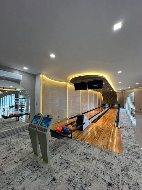 My Canopy with Heated Pool and Optional Bowling