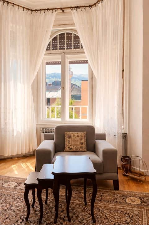 Central Pedesterian zone salon apartment 130m2