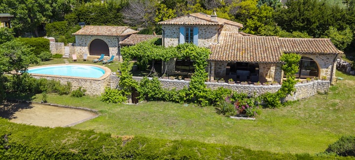 Villa Le Pré Neuf – Piscine & Vue Panoramique - Tourrettes-sur-Loup