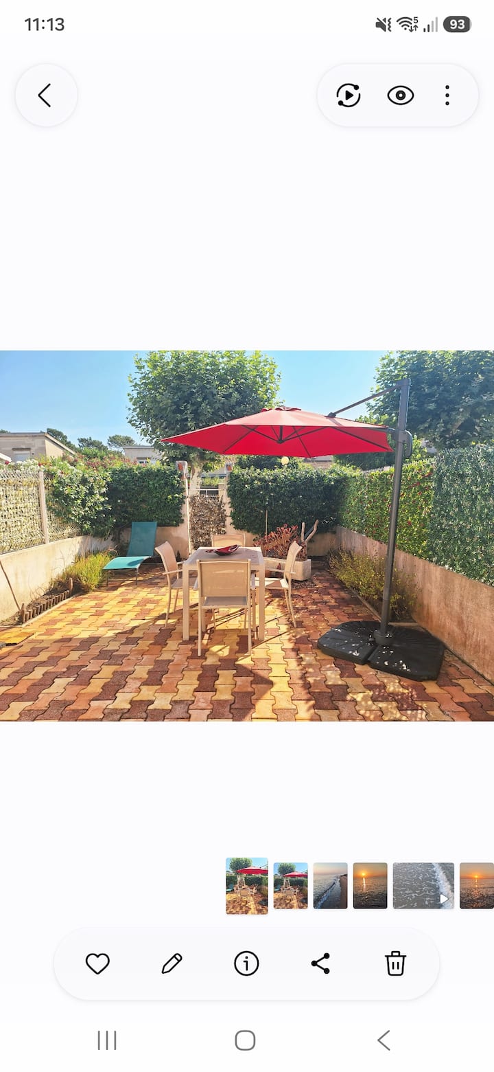 Maison Cosy à 3 Min De La Plage, Jardin, Parking - Biguglia