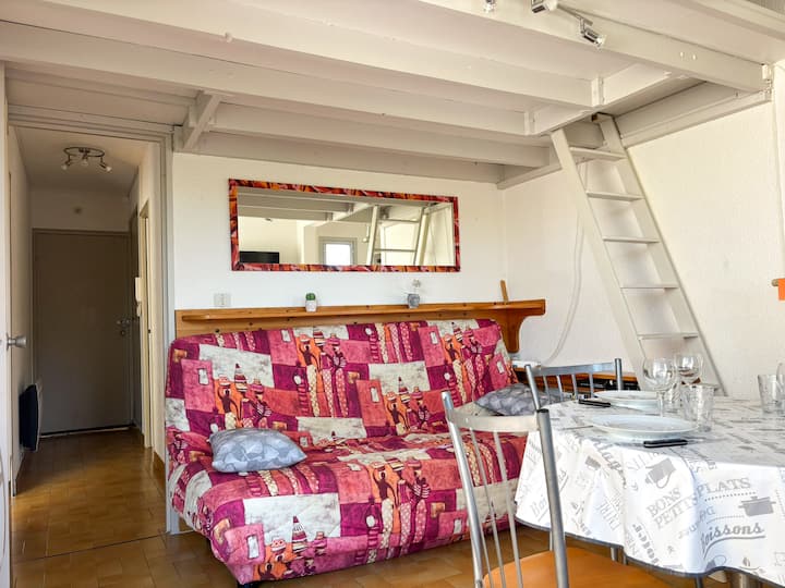 Appart. 4 Pers-piscine-parking-port-commerces - Agde