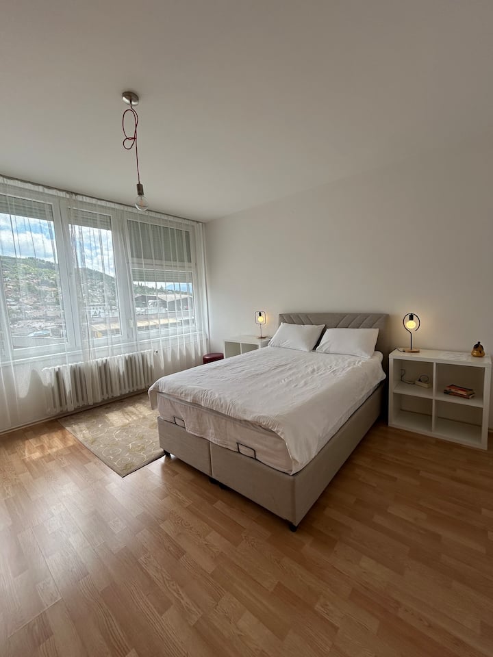 Bright spacious home in Titova street 70m2 + view