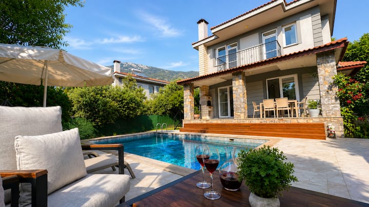 ÖLüdeniz’de 3+1 Müstakil Vi̇lla 1 - Ovacık, Çeşme-Izmir, Türkei