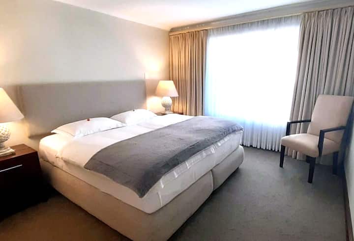 Main bedroom with ensuite bathroom