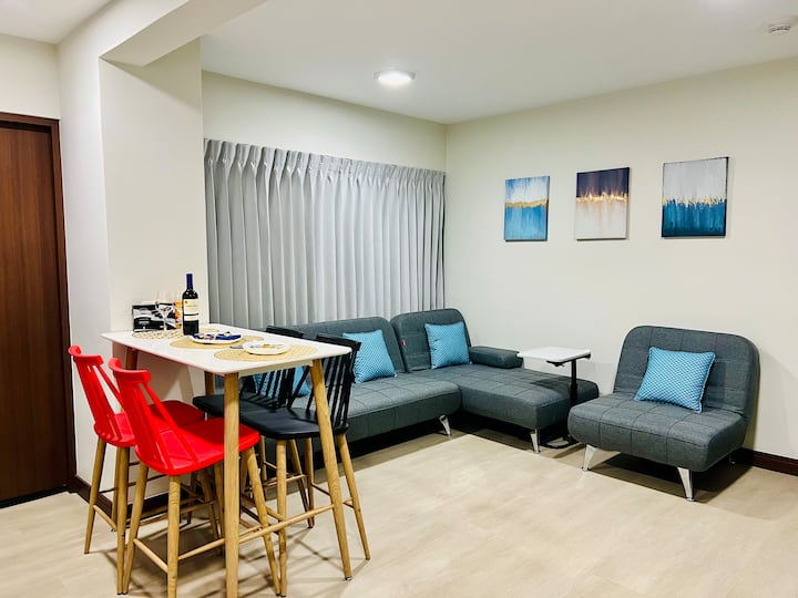 Deluxe Apt In Private Condo W/ Pool, Gym & Parking - San José
