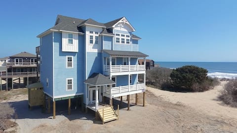 Hatteras Retreat Oceanfront + Pets Stay Free