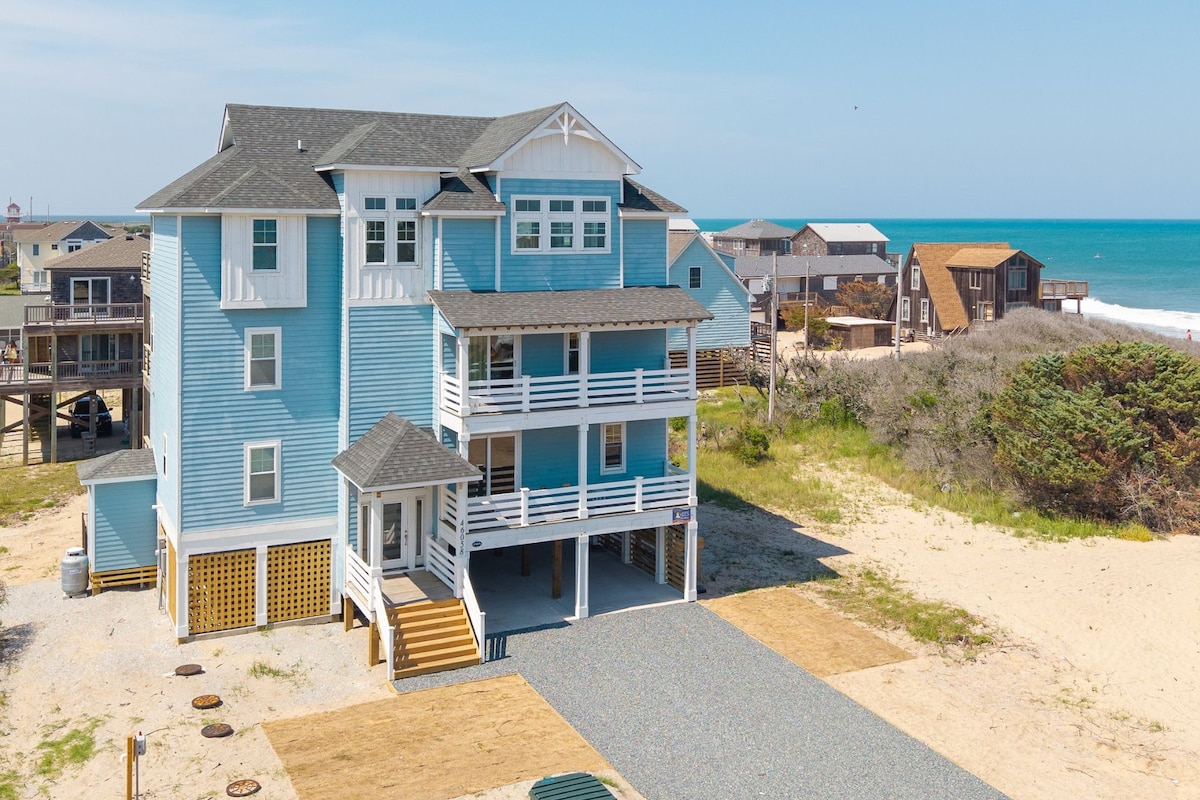 Hatteras Retreat Oceanfront + Pets Stay Free