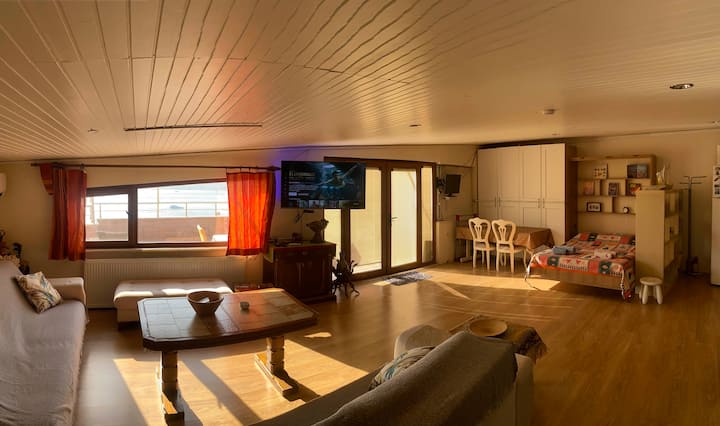 Loft With Fascinating Historical Peninsula View - İstanbul