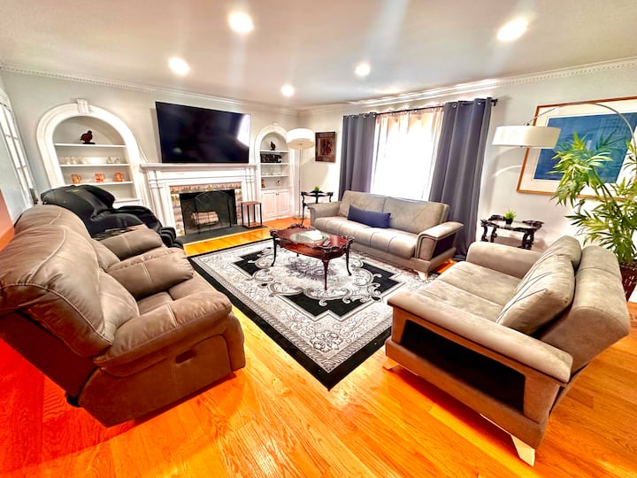 Stylish 4br House | 15 Mins To Metlife Stadium - 紐約, NY