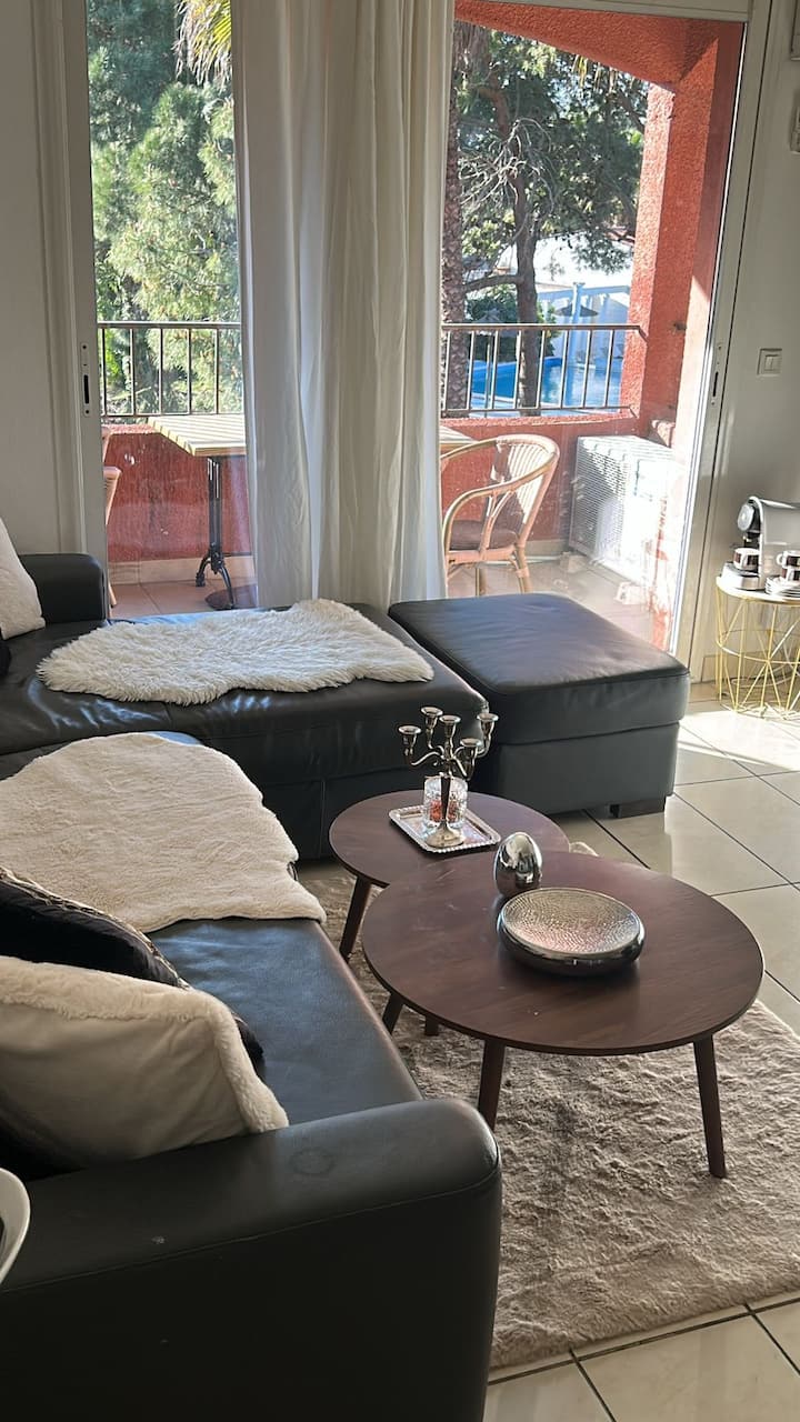 Luxueux Duplex Vue Jardin Et Piscine - 8 Personnes - Canet-en-Roussillon