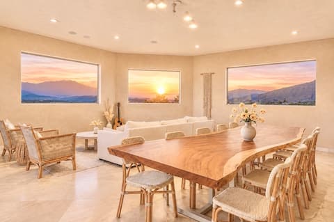 Desert Oasis | Pool • Spa • Fire-pit • 16+ Guests