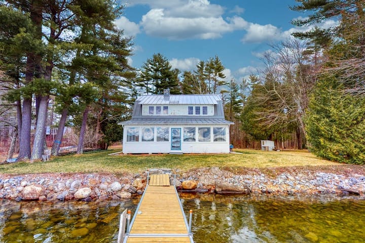 5br Lakefront | Chef's Kitchen| Dock | Firepit - Beach Road, ME