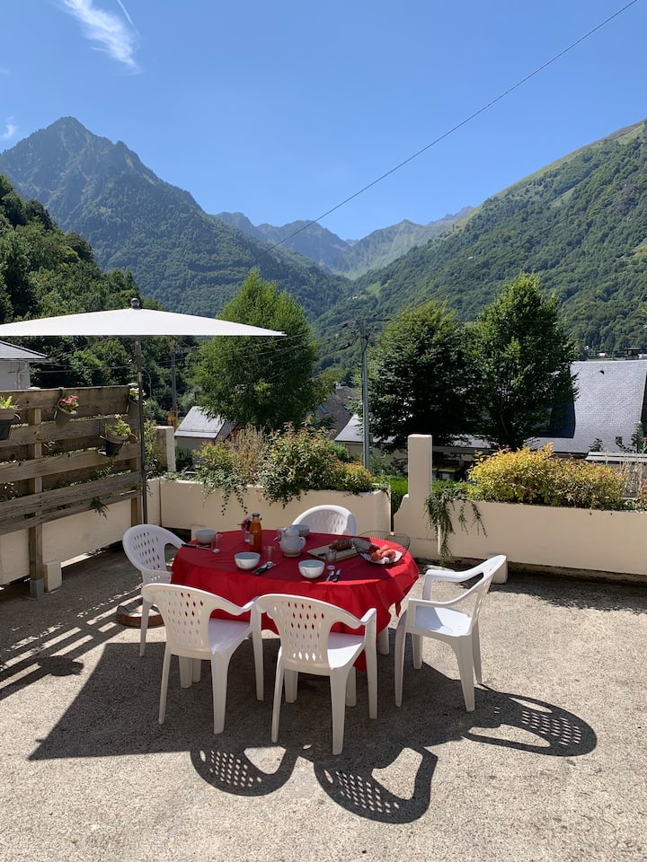 Appartement Avec Terrasse Au Calme - Val d'Azun
