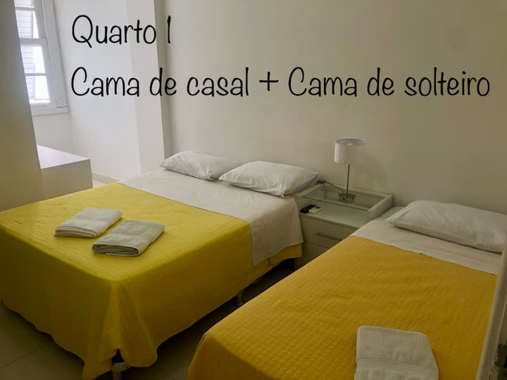 CAMERA DA LETTO 1

Suite (bagno privato in camera)
Letto matrimoniale a cassetta
Scatola con letto singolo
Aria condizionata 
Ventilatore a soffitto 
TV
Un pomeriggio a Sol
