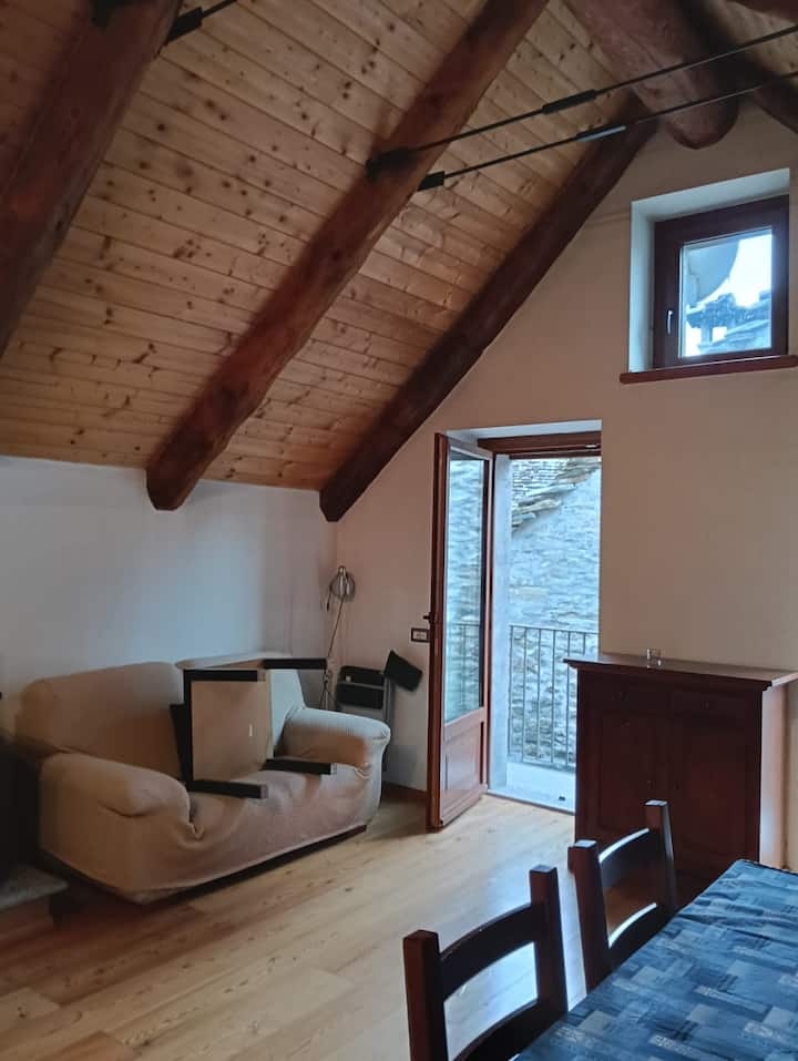 Delizioso Chalet In Pietra E Legno - Santa Maria Maggiore