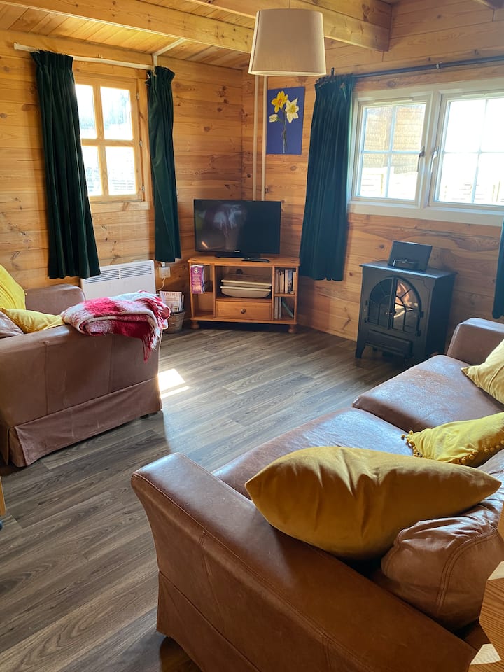 Log Cabin With Amazing Views On Working Farm - Rugby