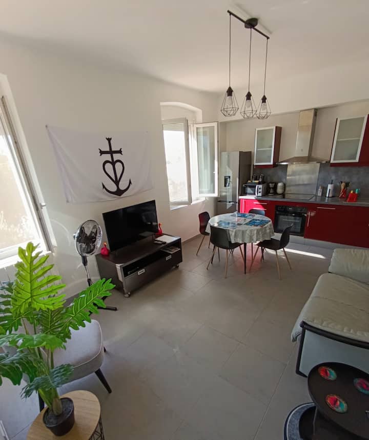 Plage à 10 Mn Et  Camargue Sauvage Beau T3 De 50m2 - Salin de Giraud