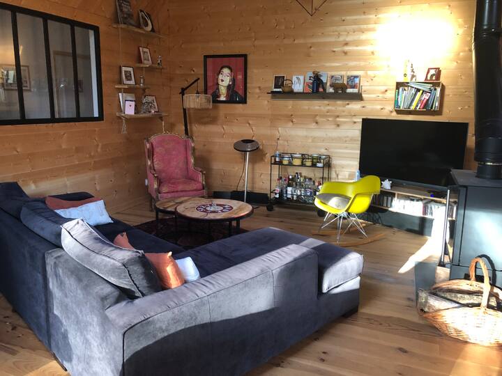 Le Chalet Dans La Prairie - Logement Entier - Bazas