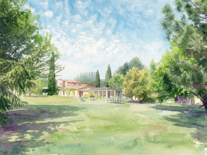 Grande Maison Mont Ventoux Dès 20 Pers. Malaucène - Vaison-la-Romaine