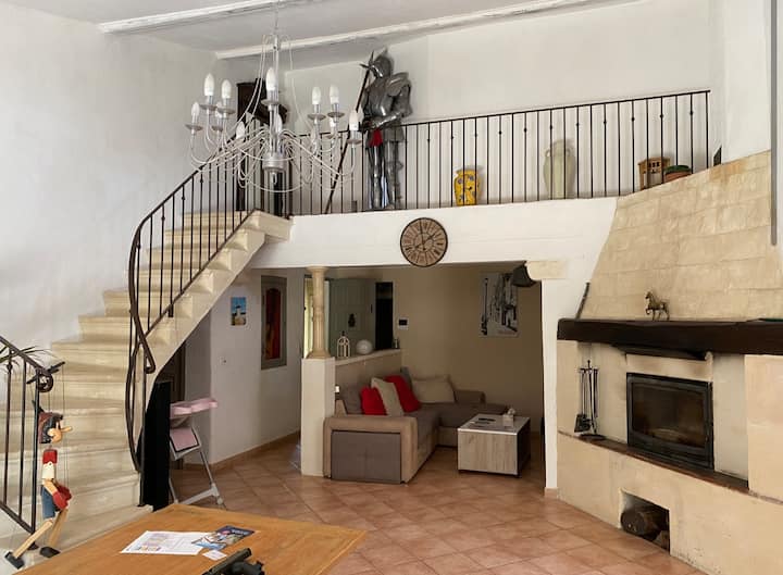 Villa Provençale Avec Piscine - Fontvieille