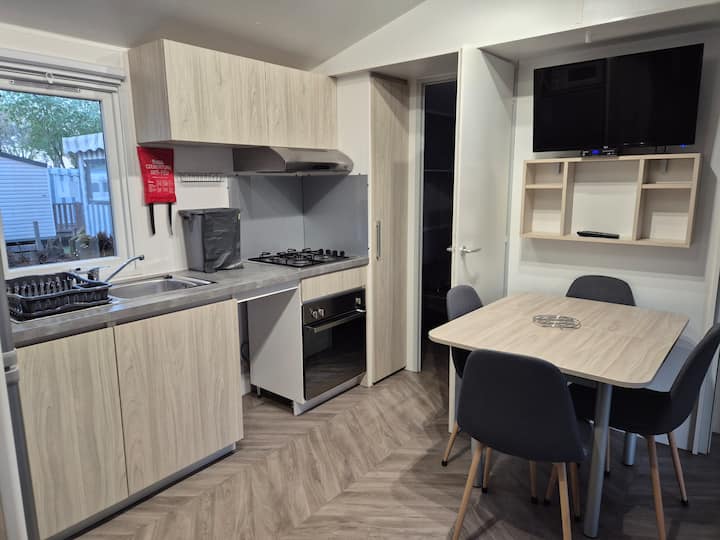 Mobil Home 6 Personnes Bois Masson - Le Perrier