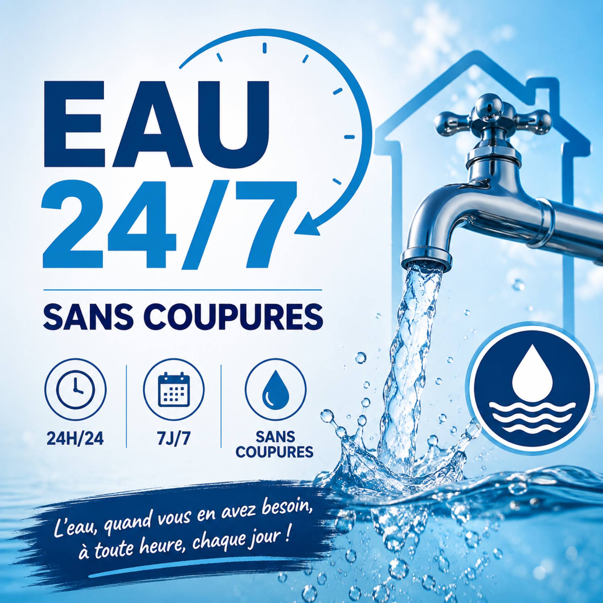 Water 24 hours