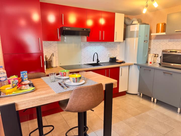 «&nbsp;La Pause …Tranquille&nbsp;» Appartement & Parking - Essey-lès-Nancy
