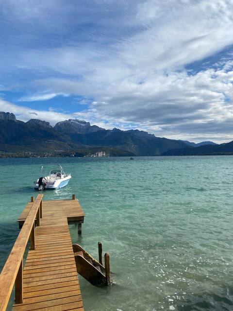 On the lake