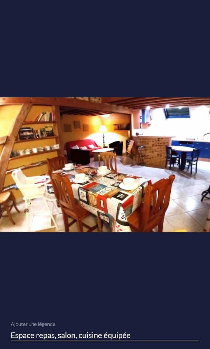 Gîte Familial 80 M² Proximité Chambord - Vineuil