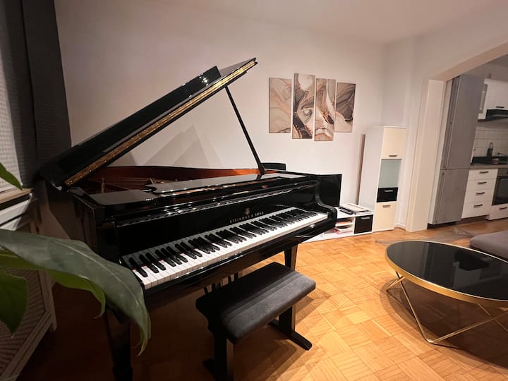 Gartenapartment Mit Grand Piano 55qm + Terrasse - Düsseldorf