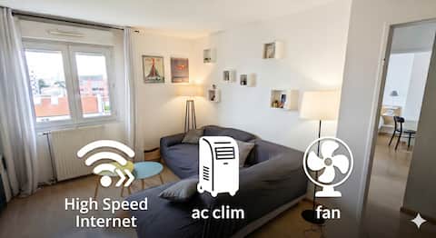 Village Paris'door 1BR 50m² Full Equipped