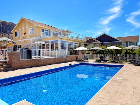 Osoyoos Lakeview Villa | Pool, Game Room | 5BD/4BA